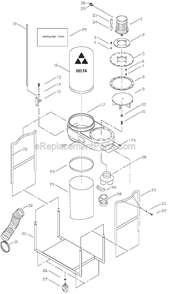 Part Location Diagram of 902713 Delta Label
