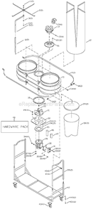 Part Location Diagram of 1342848 Delta Caster