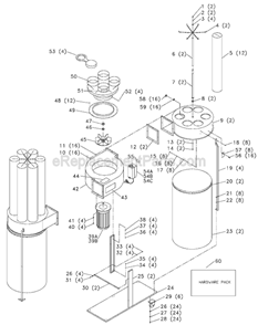 Page A Diagram and Parts List for 50-861 Type 2 Delta Dust Collector