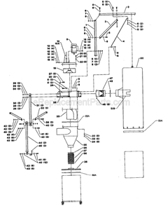 Page A Diagram and Parts List for 50-903 Type 1 Delta Dust Collector