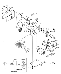 Delta 31-070 Diagram and Parts List for 31-070  Delta Sander Grinder
