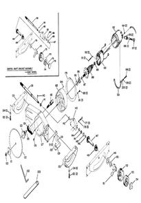 Delta 34-653 Diagram and Parts List for 34-653  Delta Saw