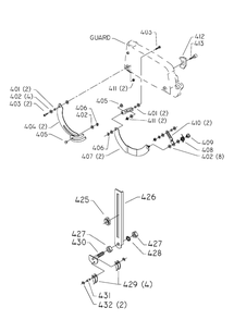 Delta 33-990 Diagram and Parts List for 33-990  Delta Saw