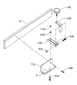 Delta 78-940 Type-1 Diagram and Parts List for 78-940 Type-1 Delta Saw