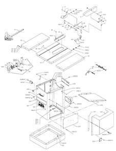Delta 78-130 Type-1 Diagram and Parts List for 78-130 Type-1 Delta Saw