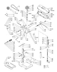 Delta 15-251 Diagram and Parts List for 15-251  Delta Drill Press