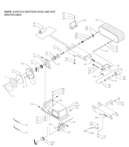 Delta Sa446 Diagram and Parts List for SA446  Delta Sander Grinder