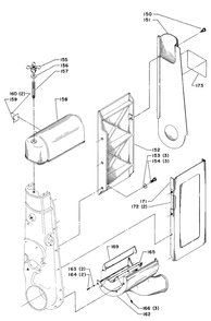 Delta 31-710 Diagram and Parts List for 31-710  Delta Sander Grinder