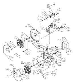 Delta 28-216-Bdk Type-1 Diagram and Parts List for 28-216-BDK Type-1 Delta Saw