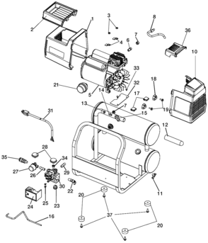 Part Location Diagram of N286039 Delta DRAIN VALVE