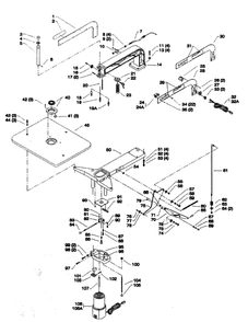 Delta 43-156 Diagram and Parts List for 43-156  Delta Shaper