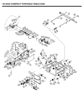 Part Location Diagram of DPEC003243 Delta Label Fence