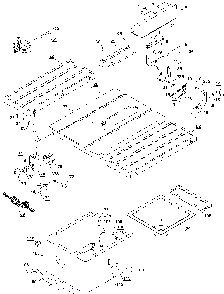 Exploded Diagram A Diagram and Parts List for 36-968 Type 1 Delta Table Saw
