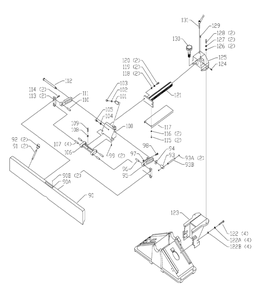 Delta 37-275x Type-1 Diagram and Parts List for 37-275X Type-1 Delta Planer Jointer