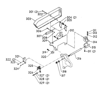 Delta 34-766 Type-3 Diagram and Parts List for 34-766 Type-3 Delta Saw