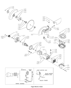 Delta Ms350 Diagram and Parts List for MS350  Delta Saw