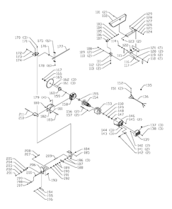 Diagram 1 Diagram and Parts List for TS220  Delta Saw