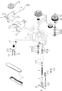 Page B Diagram and Parts List for 70-216 Type 1 Delta Drill Press