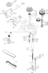 Page B Diagram and Parts List for 70-223 Type 1 Delta Drill Press