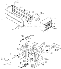 Page A Diagram and Parts List for 70-237 Type 1 Delta Drill Press