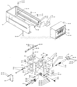 Page A Diagram and Parts List for 70-253 Type 1 Delta Drill Press