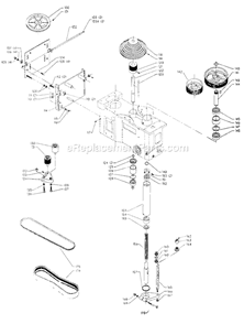 Page B Diagram and Parts List for 70-256 Type 1 Delta Drill Press