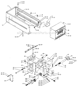 Page A Diagram and Parts List for 70-265 Type 1 Delta Drill Press