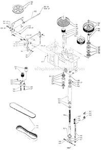 Page B Diagram and Parts List for 70-280 Type 1 Delta Drill Press