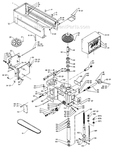 Part Location Diagram of 1200260 Delta Belt