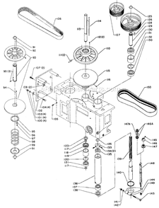 Page B Diagram and Parts List for 70-346 Type 1 Delta Drill Press