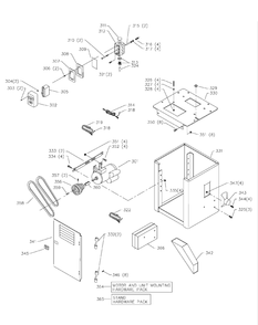 Delta 28-348f Diagram and Parts List for 28-348F  Delta Saw