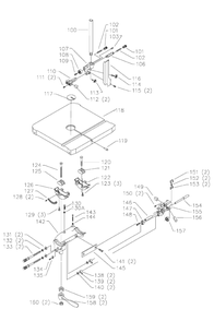 Delta 28-248 Diagram and Parts List for 28-248  Delta Saw