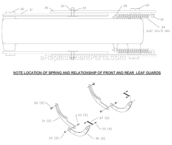 Page A Diagram and Parts List for 733450 Type 1 Delta Table Saw Accessories