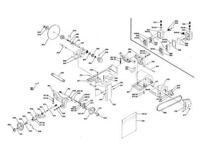 Delta 34-430 Diagram and Parts List for 34-430  Delta Saw