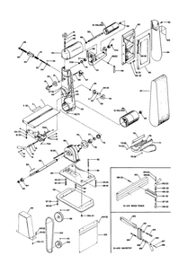 Delta Afm63 Diagram and Parts List for AFM63  Delta Planer Jointer