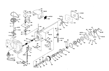 Delta 17-215 Diagram and Parts List for 17-215  Delta Drill Press