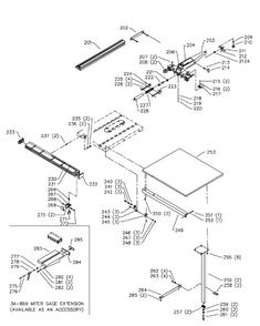 Delta 36-477 Diagram and Parts List for 36-477  Delta Saw