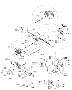 Delta 34-474 Diagram and Parts List for 34-474  Delta Saw