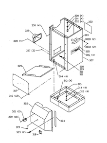 Delta 36-655c Diagram and Parts List for 36-655C  Delta Saw