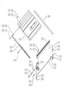 Delta 36-635 Diagram and Parts List for 36-635  Delta Saw