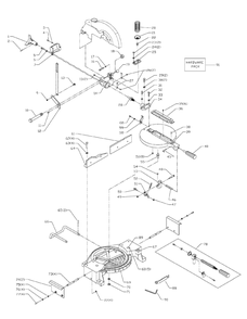 Delta Ms275 Diagram and Parts List for MS275  Delta Saw