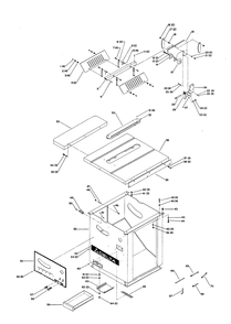 Diagram 3 Diagram and Parts List for RT-31  Delta Saw