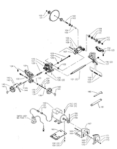 Delta 36-474 Diagram and Parts List for 36-474  Delta Saw