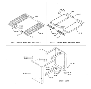 Delta 34-573 Diagram and Parts List for 34-573  Delta Table Saw Accessories