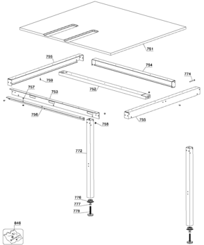 Part Location Diagram of 906952 Delta SCREW