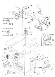 Diagram 1 Diagram and Parts List for J-43-375 Type 1 Delta Shaper