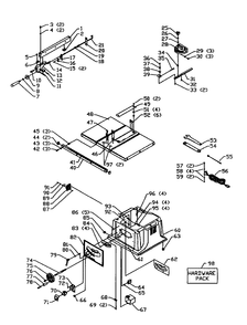 Part Location Diagram of 438010170206S Delta Switch - Paddle Double Pole