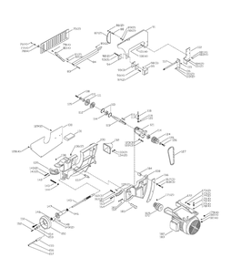 Delta 34-796 Diagram and Parts List for 34-796  Delta Saw