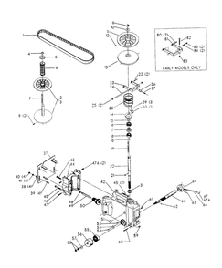 Delta 17-544 Diagram and Parts List for 17-544  Delta Drill Press