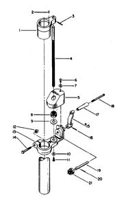 Delta 15-009 Diagram and Parts List for 15-009  Delta Drill Press